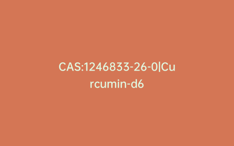 CAS:1246833-26-0|Curcumin-d6