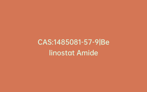 CAS:1485081-57-9|Belinostat Amide
