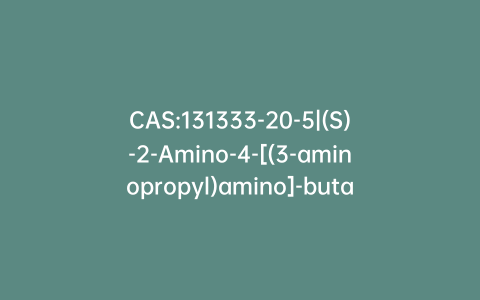 CAS:131333-20-5|(S)-2-Amino-4-[(3-aminopropyl)amino]-butanoic Acid (>90%)