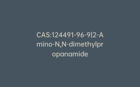 CAS:124491-96-9|2-Amino-N,N-dimethylpropanamide