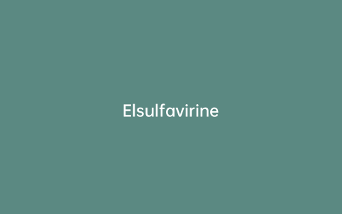 Elsulfavirine