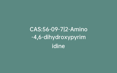 CAS:56-09-7|2-Amino-4,6-dihydroxypyrimidine