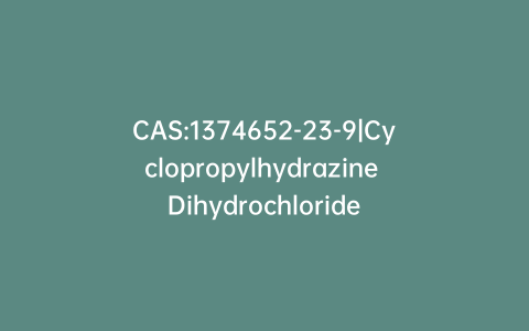 CAS:1374652-23-9|Cyclopropylhydrazine Dihydrochloride
