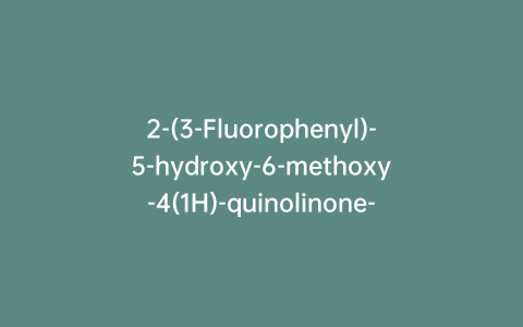 2-(3-Fluorophenyl)-5-hydroxy-6-methoxy-4(1H)-quinolinone-d3