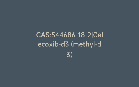 CAS:544686-18-2|Celecoxib-d3 (methyl-d3)