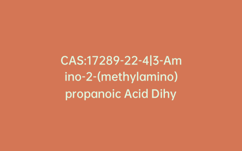 CAS:17289-22-4|3-Amino-2-(methylamino)propanoic Acid Dihydrochloride