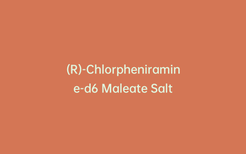 (R)-Chlorpheniramine-d6 Maleate Salt