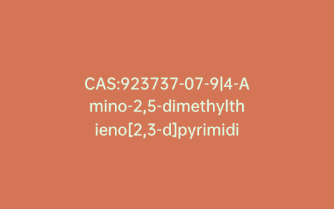 CAS:923737-07-9|4-Amino-2,5-dimethylthieno[2,3-d]pyrimidine-6-carboxylic Acid