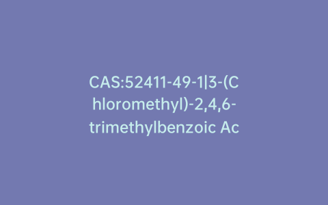 CAS:52411-49-1|3-(Chloromethyl)-2,4,6-trimethylbenzoic Acid
