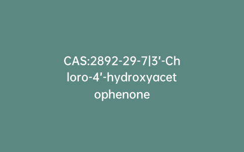 CAS:2892-29-7|3’-Chloro-4’-hydroxyacetophenone