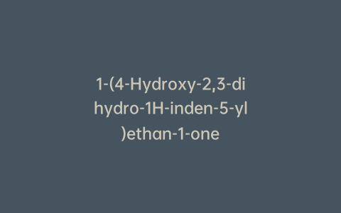 1-(4-Hydroxy-2,3-dihydro-1H-inden-5-yl)ethan-1-one