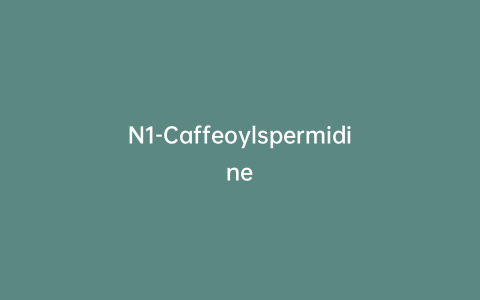 N1-Caffeoylspermidine