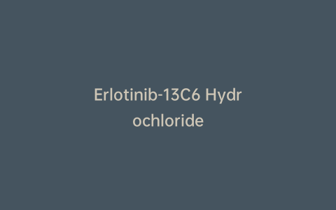 Erlotinib-13C6 Hydrochloride