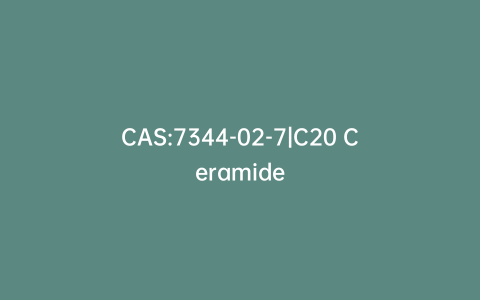 CAS:7344-02-7|C20 Ceramide