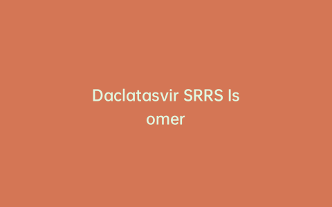 Daclatasvir SRRS Isomer