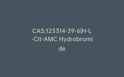 CAS:123314-39-6|H-L-Cit-AMC Hydrobromide