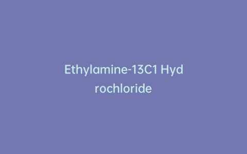Ethylamine-13C1 Hydrochloride