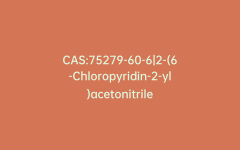 CAS:75279-60-6|2-(6-Chloropyridin-2-yl)acetonitrile