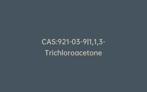 CAS:921-03-9|1,1,3-Trichloroacetone