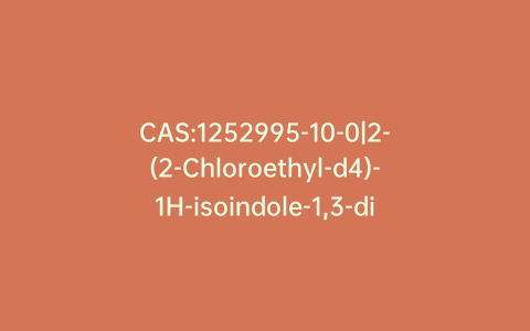 CAS:1252995-10-0|2-(2-Chloroethyl-d4)-1H-isoindole-1,3-dione