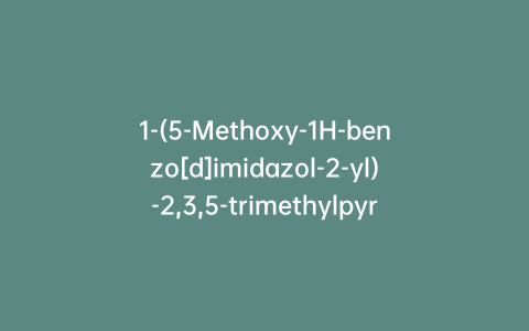 1-(5-Methoxy-1H-benzo[d]imidazol-2-yl)-2,3,5-trimethylpyridin-4(1H)-one