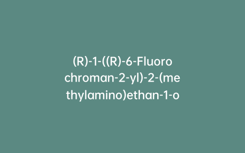 (R)-1-((R)-6-Fluorochroman-2-yl)-2-(methylamino)ethan-1-ol