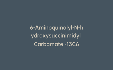 6-Aminoquinolyl-N-hydroxysuccinimidyl Carbamate -13C6