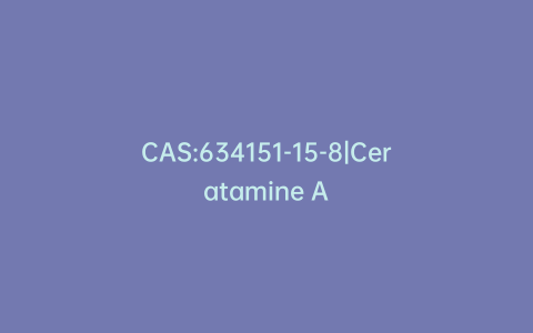 CAS:634151-15-8|Ceratamine A