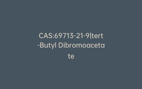 CAS:69713-21-9|tert-Butyl Dibromoacetate