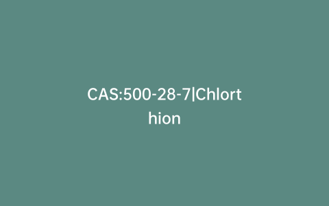 CAS:500-28-7|Chlorthion