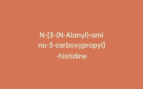 N-[3-(N-Alanyl)-amino-3-carboxypropyl]-histidine