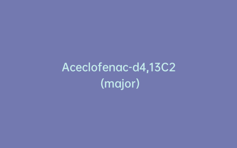 Aceclofenac-d4,13C2 (major)