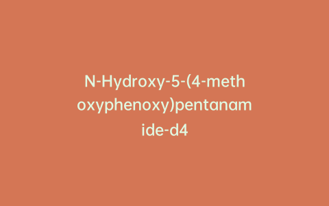 N-Hydroxy-5-(4-methoxyphenoxy)pentanamide-d4