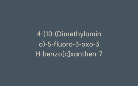 4-(10-(Dimethylamino)-5-fluoro-3-oxo-3H-benzo[c]xanthen-7-yl)isophthalic Acid