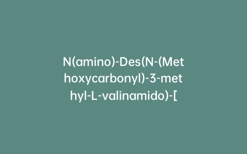 N(amino)-Des(N-(Methoxycarbonyl)-3-methyl-L-valinamido)-[(4S)-4-(1,1-Dimethylethyl)-2,5-dioxo-1-imidazolidinyl] Atazanavir