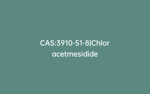 CAS:3910-51-8|Chloracetmesidide