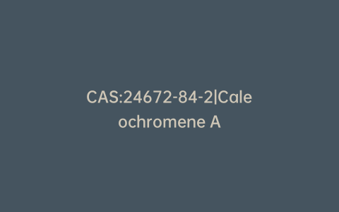 CAS:24672-84-2|Caleochromene A