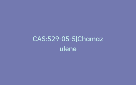 CAS:529-05-5|Chamazulene