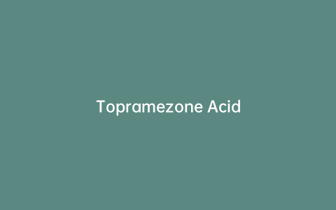 Topramezone Acid