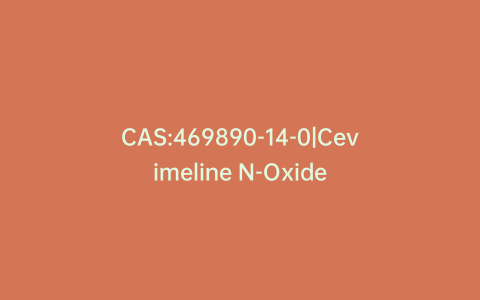 CAS:469890-14-0|Cevimeline N-Oxide
