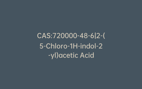CAS:720000-48-6|2-(5-Chloro-1H-indol-2-yl)acetic Acid