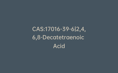 CAS:17016-39-6|2,4,6,8-Decatetraenoic Acid