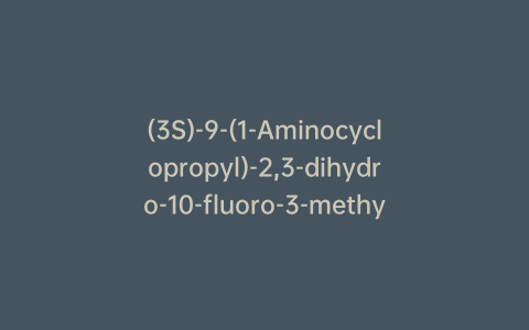 (3S)-9-(1-Aminocyclopropyl)-2,3-dihydro-10-fluoro-3-methyl-7-oxo-7H-pyrido[1,2,3-de]-1,4-benzoxazine-6-carboxylic Acid