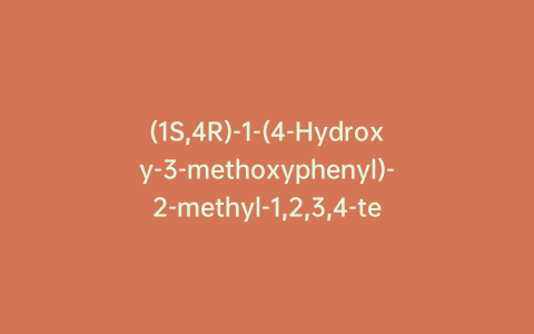 (1S,4R)-1-(4-Hydroxy-3-methoxyphenyl)-2-methyl-1,2,3,4-tetrahydroisoquinoline-4,6-diol