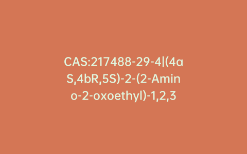 CAS:217488-29-4|(4aS,4bR,5S)-2-(2-Amino-2-oxoethyl)-1,2,3,4,4a,4b,5,6-octahydro-5-[(1R)-1-hydroxyethyl]-6-oxo-azeto[1′,2′:1,5]pyrrolo[3,4-c]pyridine-8-carboxylic Acid