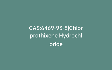 CAS:6469-93-8|Chlorprothixene Hydrochloride