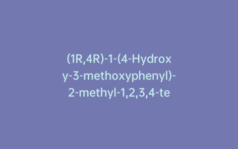 (1R,4R)-1-(4-Hydroxy-3-methoxyphenyl)-2-methyl-1,2,3,4-tetrahydroisoquinoline-4,6-diol