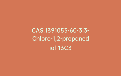CAS:1391053-60-3|3-Chloro-1,2-propanediol-13C3