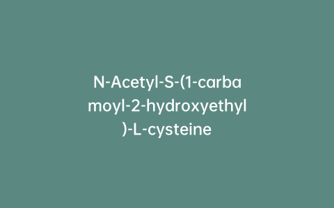 N-Acetyl-S-(1-carbamoyl-2-hydroxyethyl)-L-cysteine