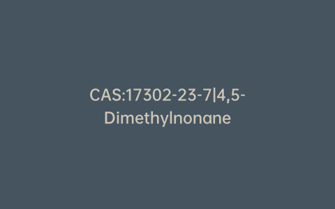 CAS:17302-23-7|4,5-Dimethylnonane